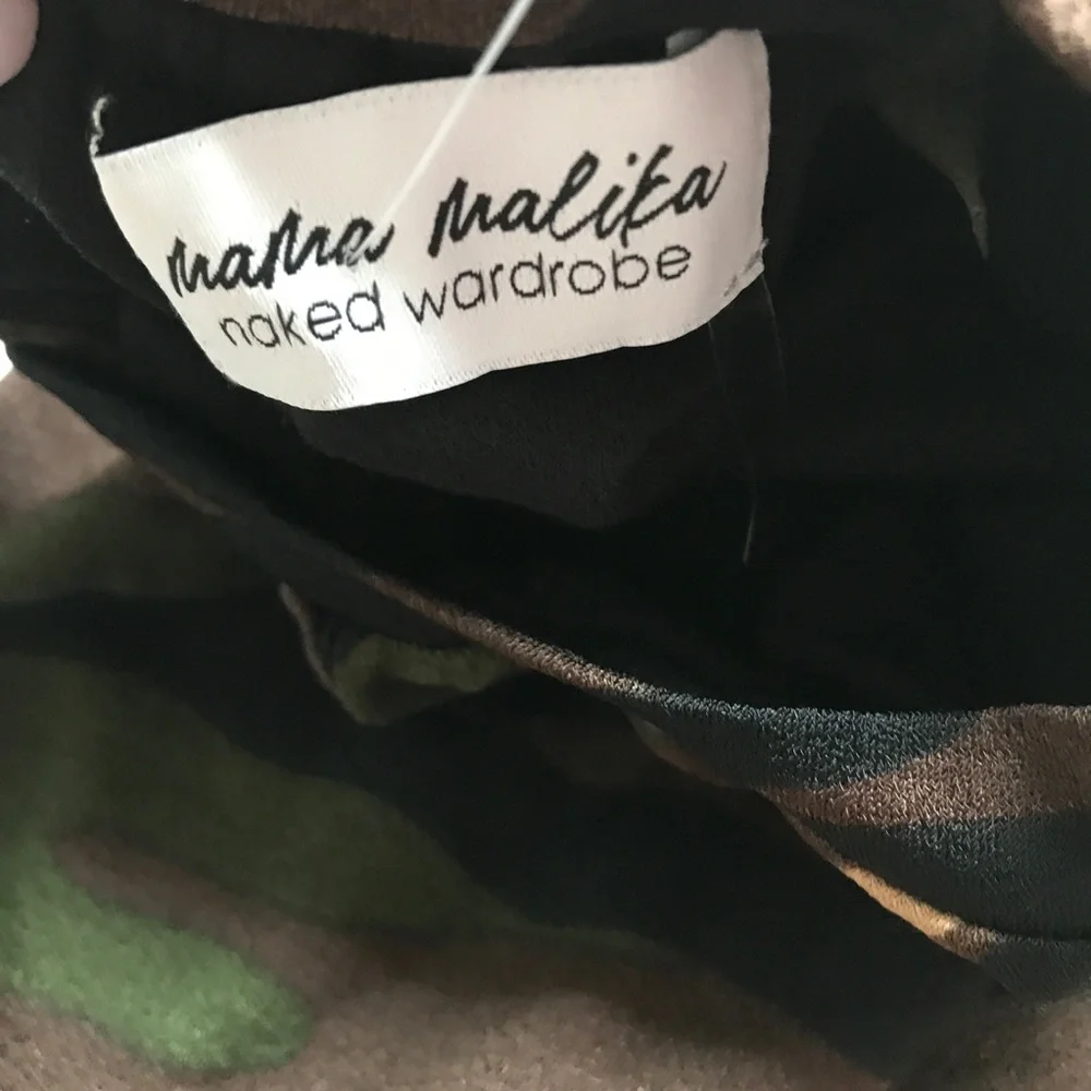 NAKED WAREDROBE CAMO BABY ONSIE ZIP BACK 4YRS